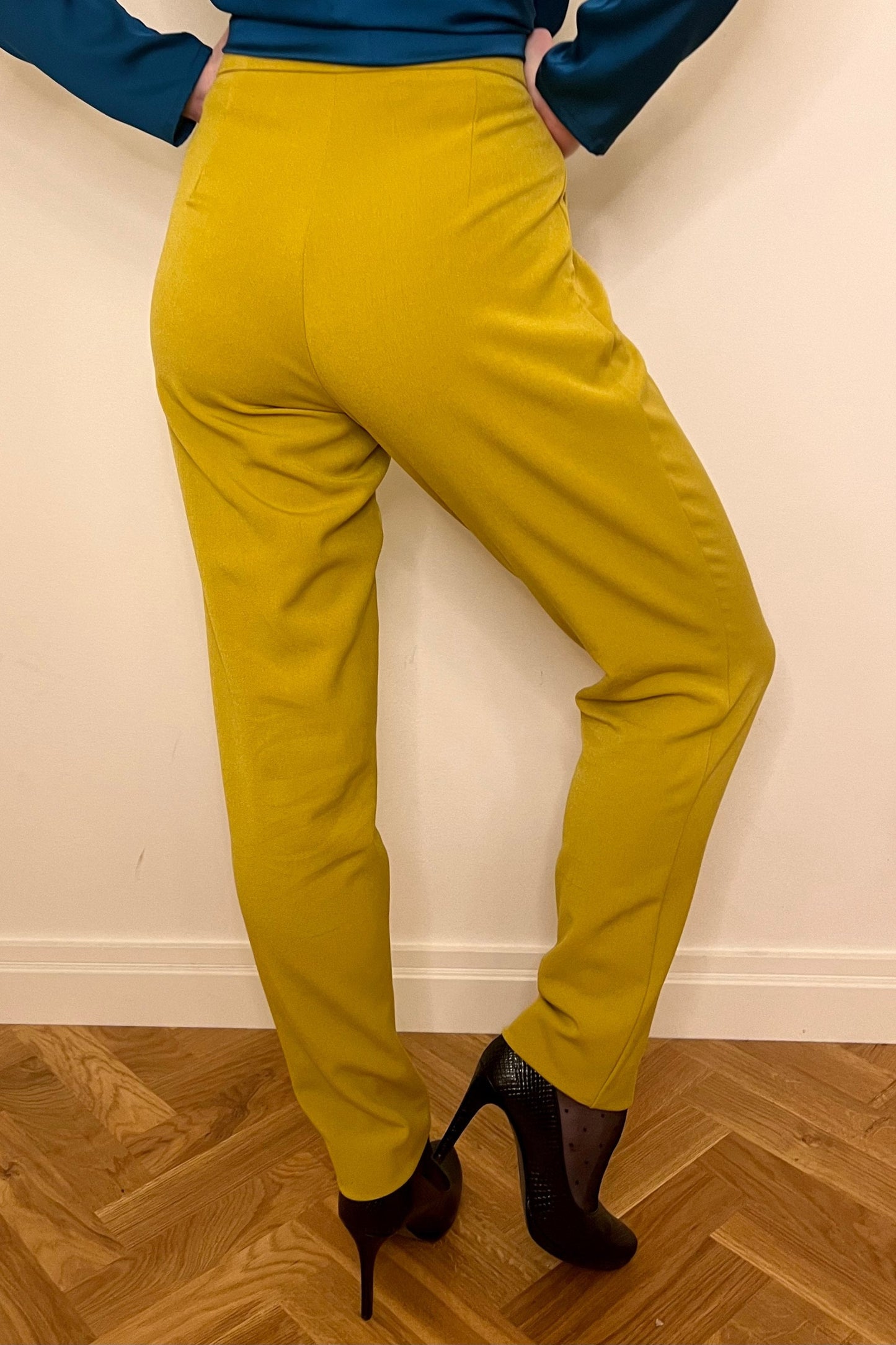 Classic comfortable ochre pants