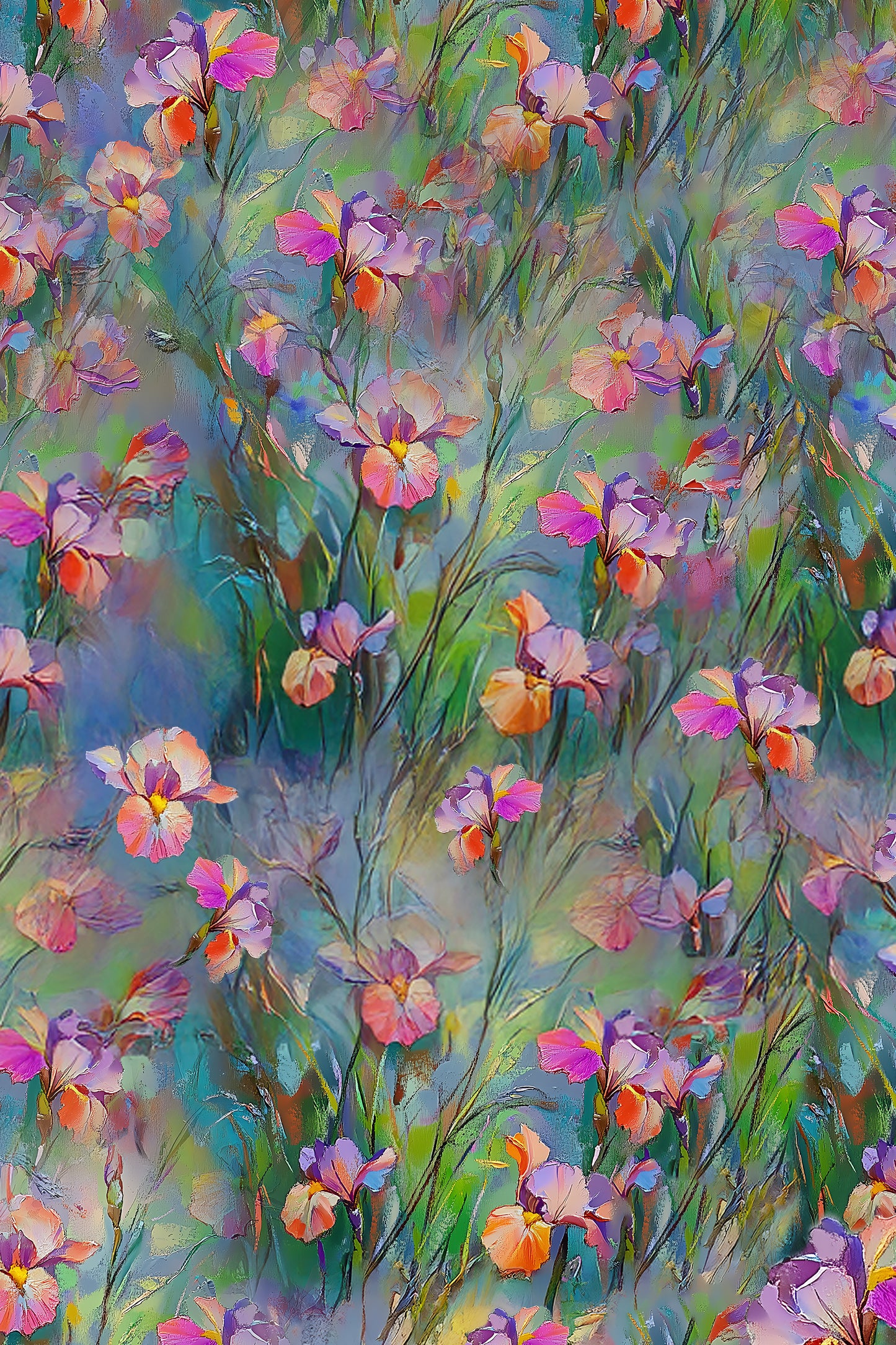 Caurspīdīga šifona kleita ar ziedu apdruku un atsevišķu jostu