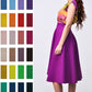 Elegant circle skirt in many colors