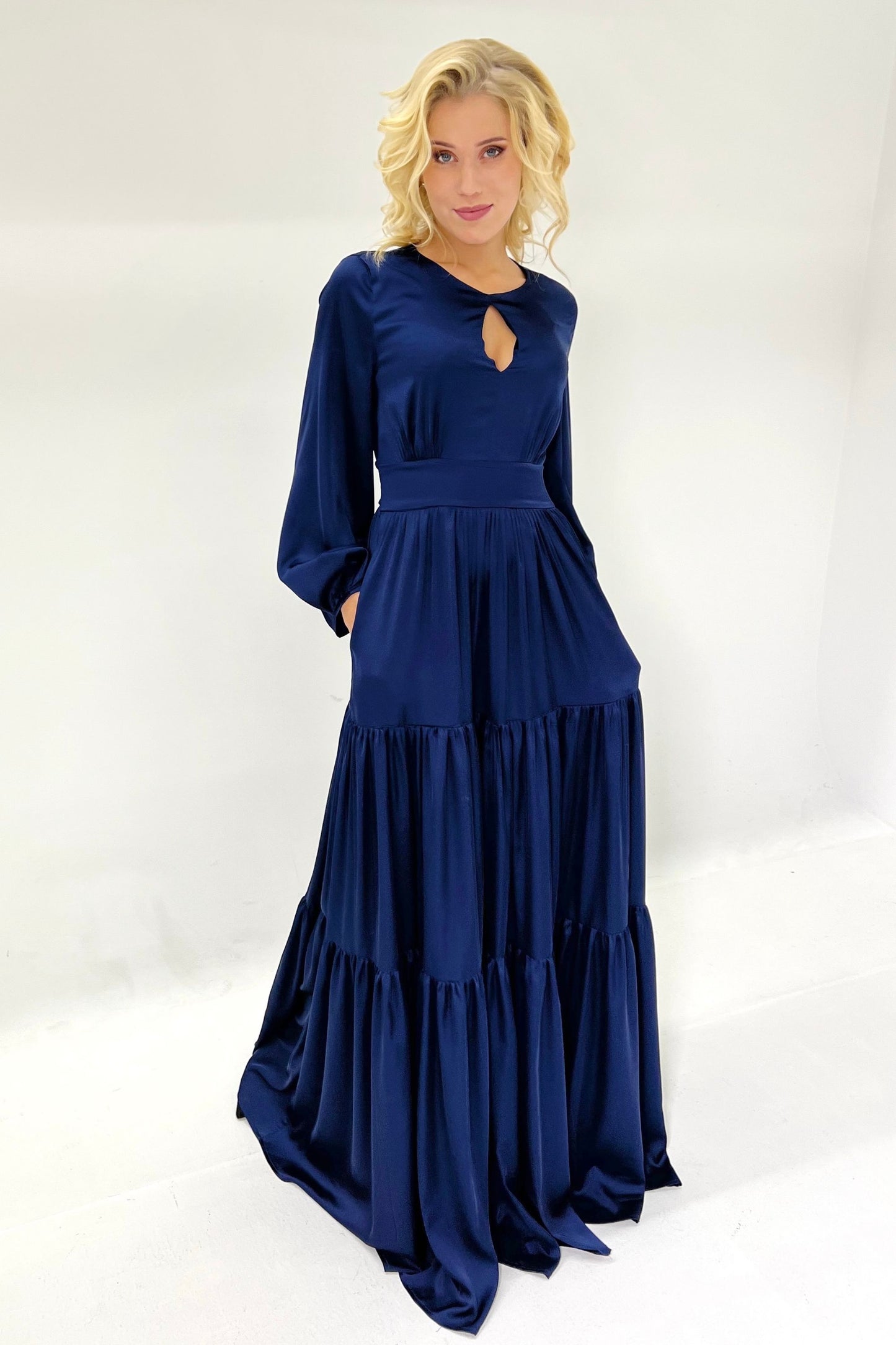 Maxi Dress with long sleeves