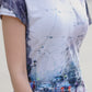Women’s top with V-neck
