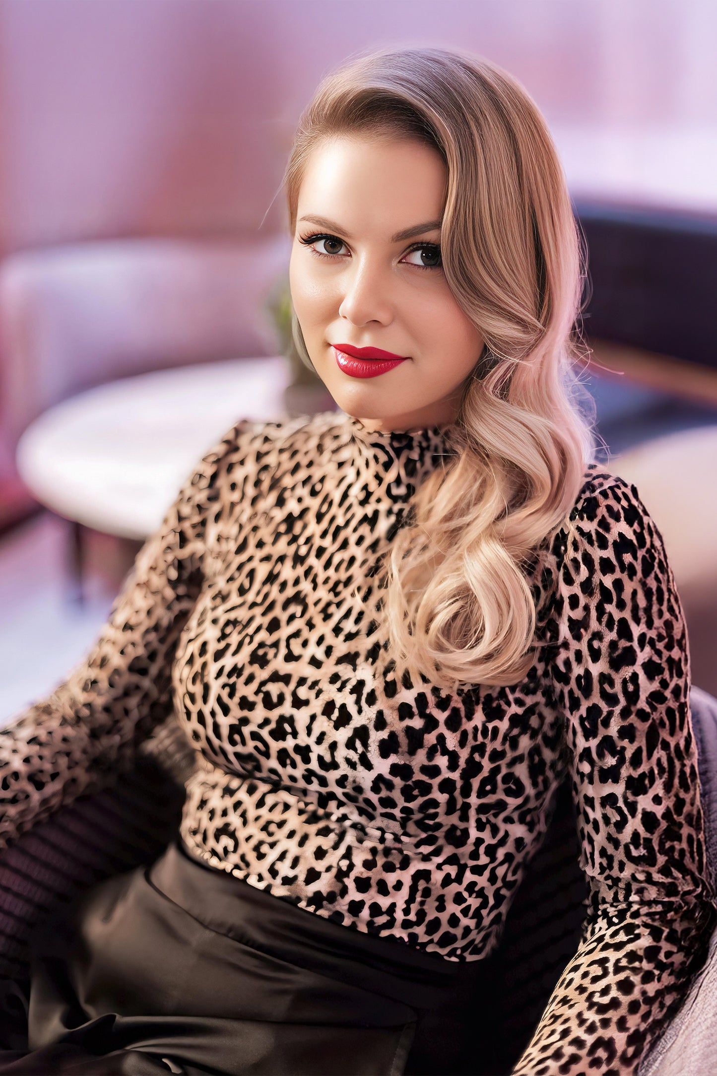 Leopard Print Jersey Body