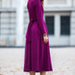 Grenadine dress with a bow on the back