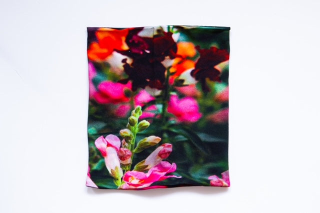 Bandana with flower print