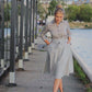 Classic grey skirts with side pockets
